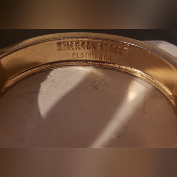 Baylor University Green and gold clasp hinge bangle Emerson Street Clothing Co - Picture 3 of 16